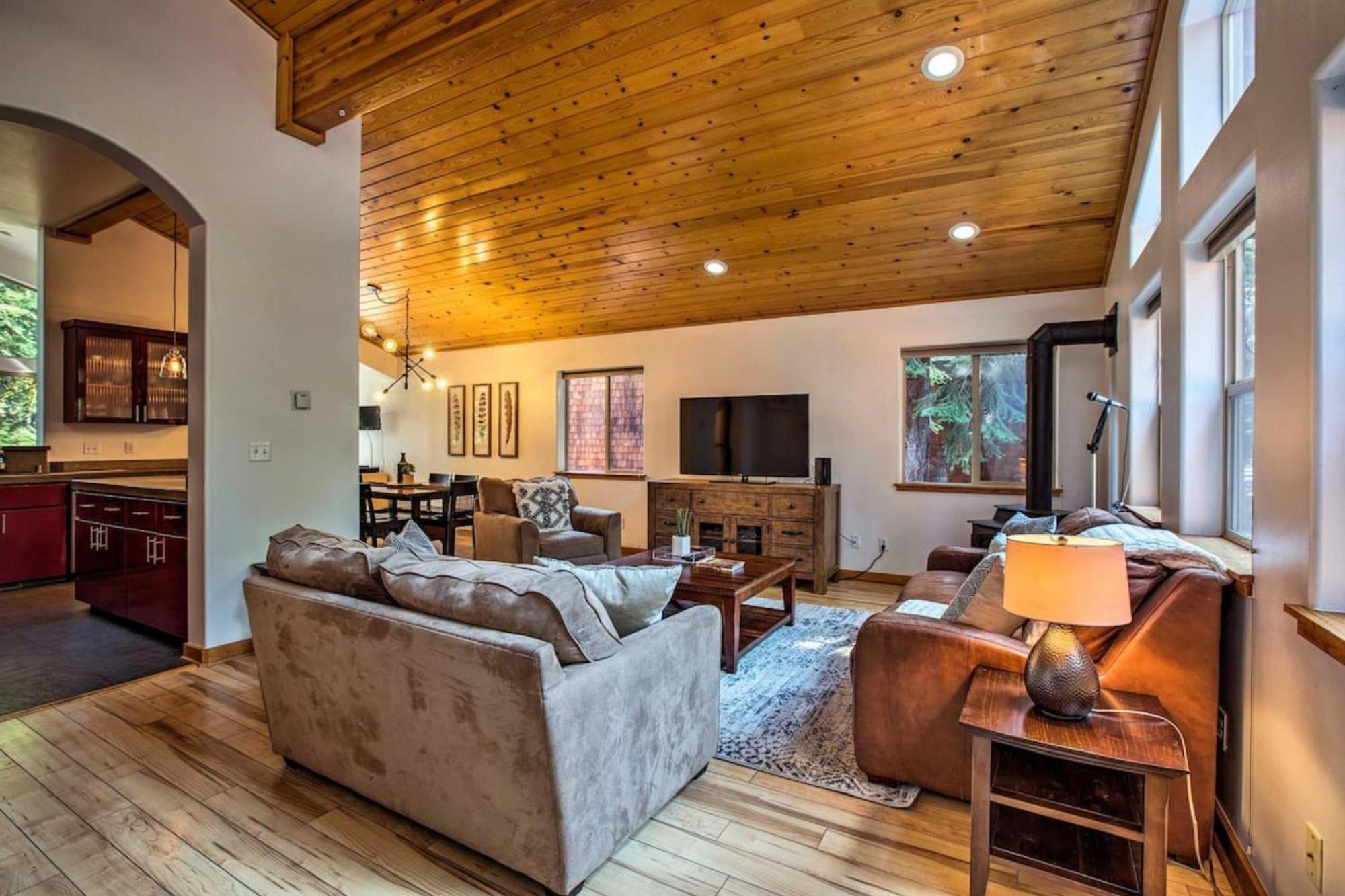 Moosetrack By Avantstay Cozy Cabin In The Of Tahoe Donner W Hot Tub Truckee Exteriör bild